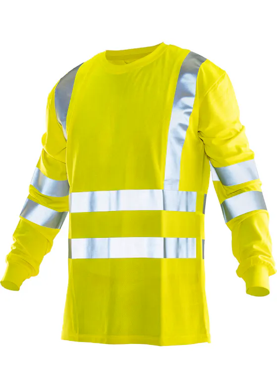 Jobman 5593 T-Shirt Hi-Vis Long Sleeve Reflecterend