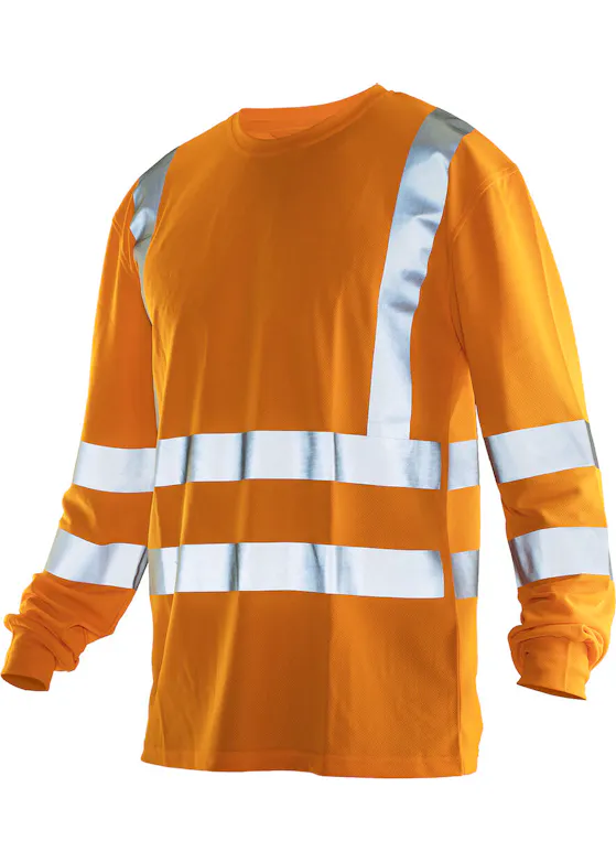 Jobman 5593 T-Shirt Hi-Vis Long Sleeve Reflecterend