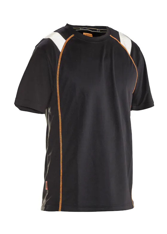 Jobman Vision 5620 T-Shirt Spun-Dye Reflecterend