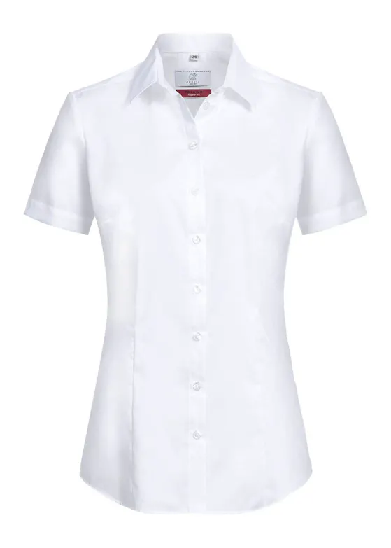 Greiff 6563 Blouse Korte Mouw Regular Fit Dames Essentials - Premium