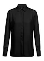Greiff 6580 Blouse Verdekte Knopen Regular Fit Dames Essentials - Chiffon miniatuur