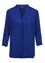 Greiff 6586 Blouse Chiffon Driekwart Mouw Regular Fit Dames Essentials - Chiffon miniatuur