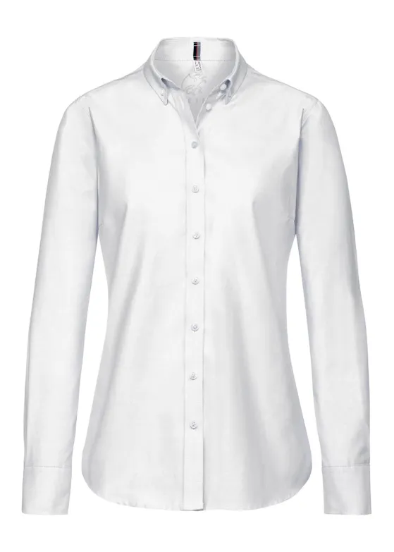 Greiff 6591 Blouse Buttondown Regular Fit Dames Essentials - Casual