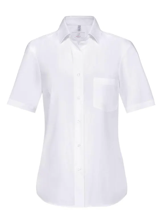 Greiff 6651 Blouse Korte Mouw Comfort Fit Dames Essentials - Basic