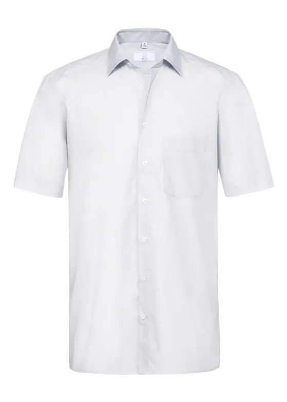 Greiff 6665 Overhemd Korte Mouw New Kent Kraag Regular Fit Essentials - Basic