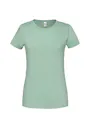 Fruit of The Loom F186 Iconic T-shirt 195 Ringspun Premium Regular Fit Dames miniatuur