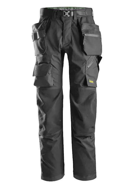 Snickers Workwear FlexiWork, Vloerleggersbroek+ met Holsterzakken 6923