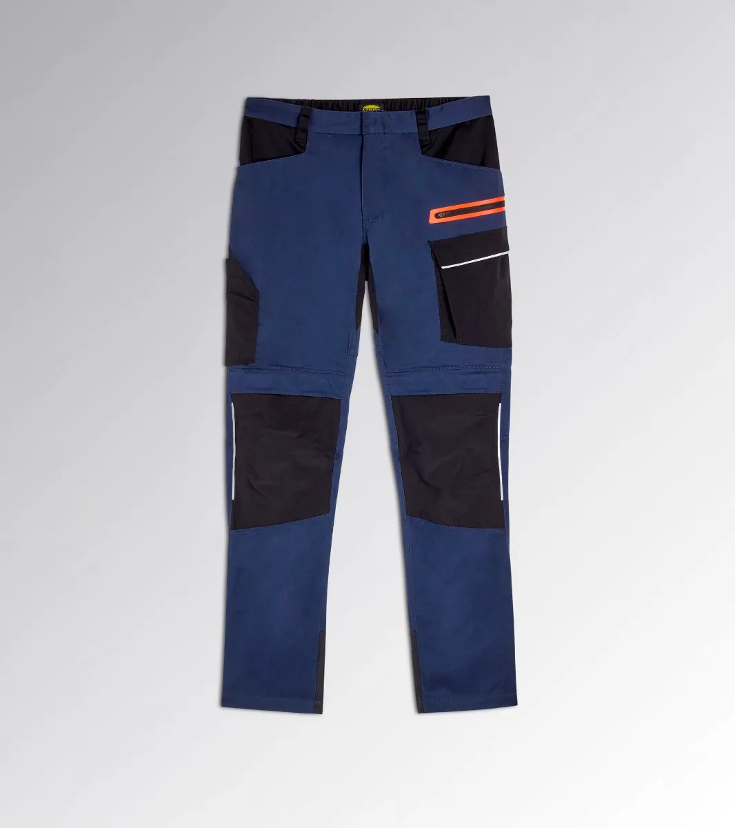 Zwart/blauw