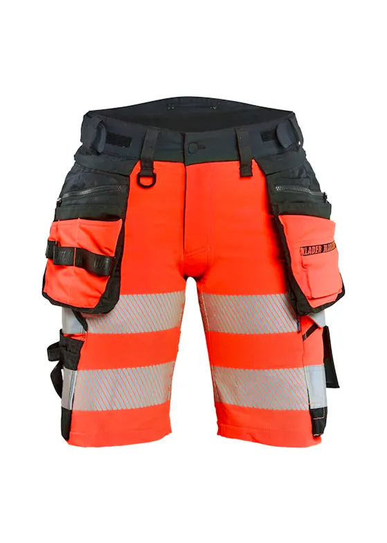 Blaklader 7020 Dames High Vis Short 4-Weg Stretch