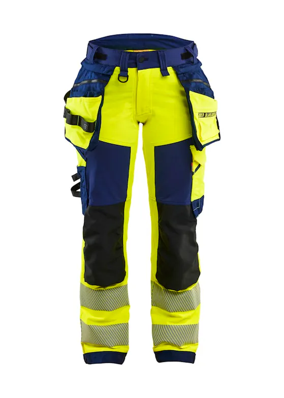 Blaklader 7022 Dames High Vis Werkbroek 4-Weg Stretch