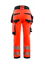 Blaklader 7022 Dames High Vis Werkbroek 4-Weg Stretch miniatuur
