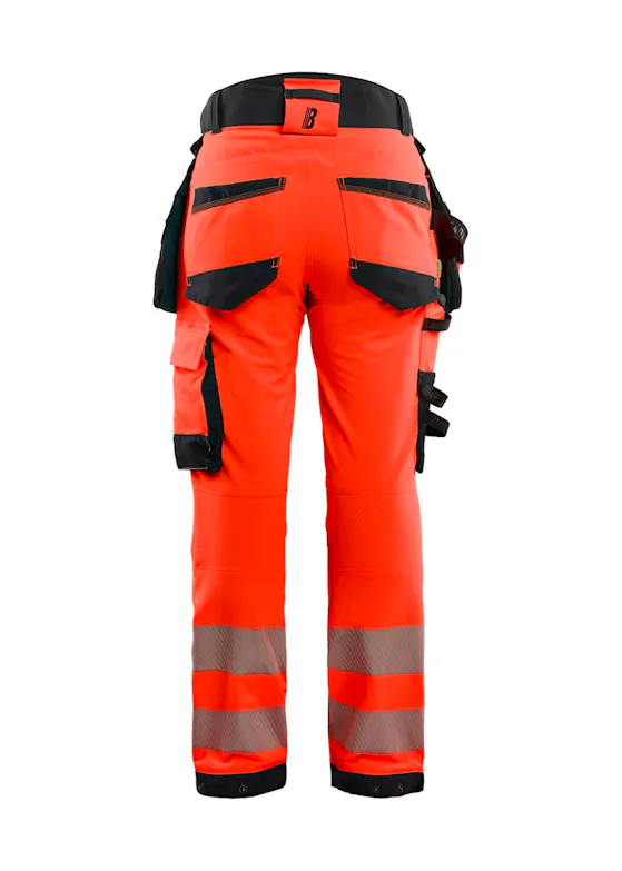 Blaklader 7022 Dames High Vis Werkbroek 4-Weg Stretch