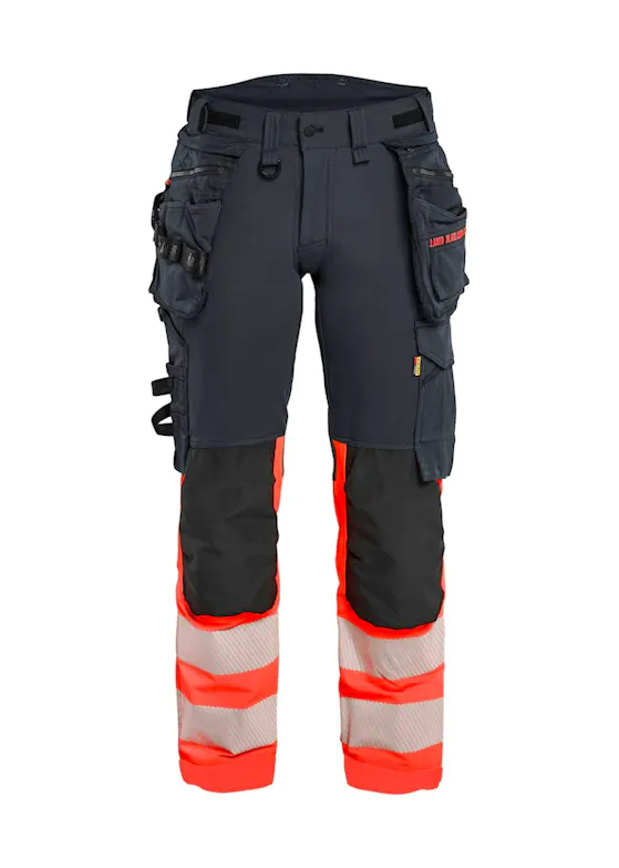 Blaklader 7025 Dames High Vis Werkbroek 4-Weg Stretch
