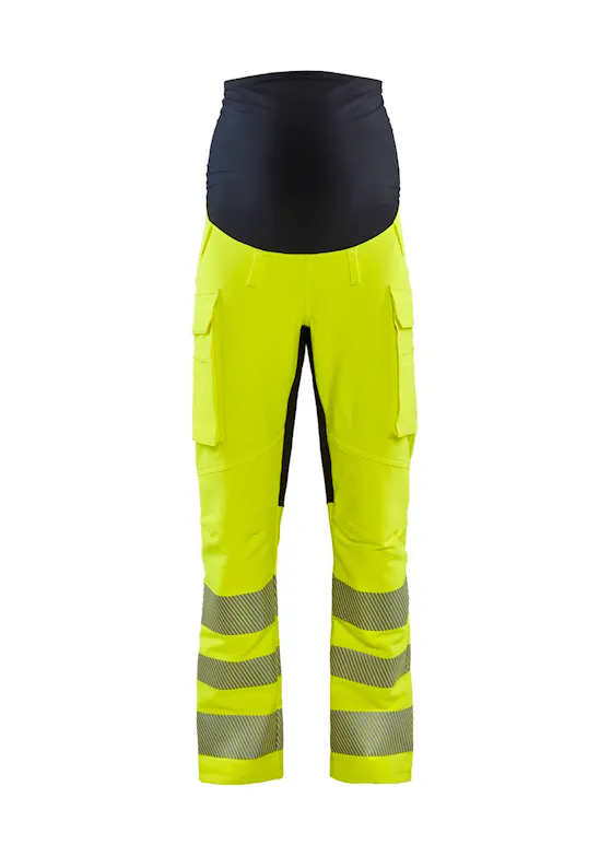 Blåkläder 7100 High Visibility Zwangerschapsbroek met 4-weg Stretch