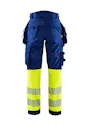 Blaklader Dames Softshell Werkbroek High Vis miniatuur