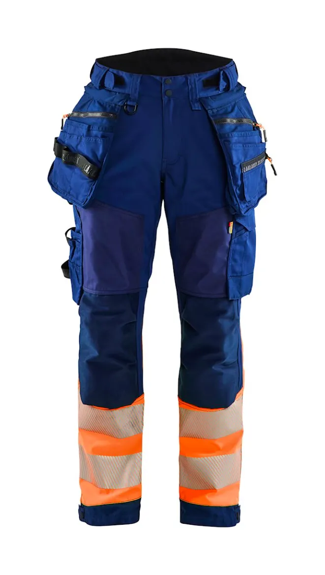 Marineblauw/Oranje