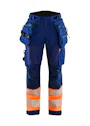 Blaklader Dames Softshell Werkbroek High Vis miniatuur