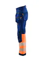 Blaklader Dames Softshell Werkbroek High Vis miniatuur
