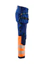 Blaklader Dames Softshell Werkbroek High Vis miniatuur