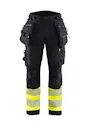 Blaklader Dames Softshell Werkbroek High Vis miniatuur