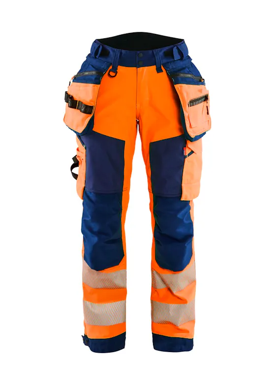 Blaklader Dames Softshell Werkbroek High Vis 2.0