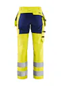 Blaklader 7163 Dames werkbroek High Vis met stretch miniatuur