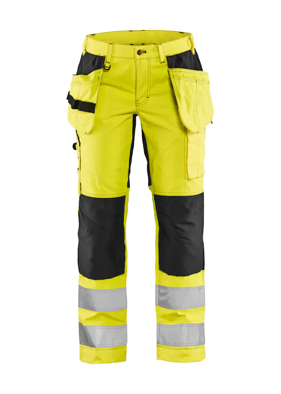 Blaklader 7163 Dames werkbroek High Vis met stretch