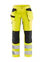 Blaklader 7163 Dames werkbroek High Vis met stretch miniatuur