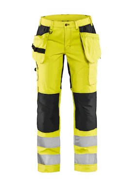 Blaklader 7163 Dames werkbroek High Vis met stretch