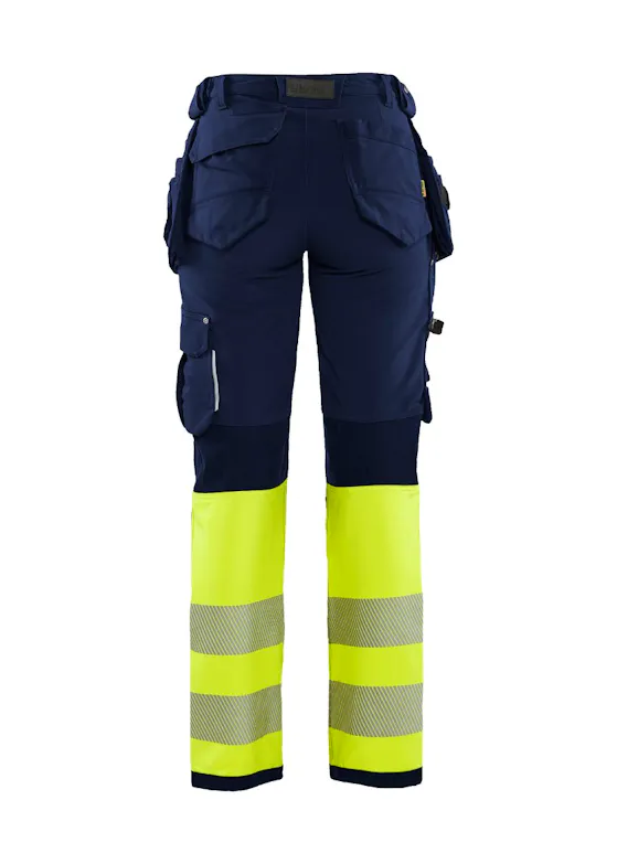 Blaklader Dames High Vis 4-weg Stretch Werkbroek 3.0