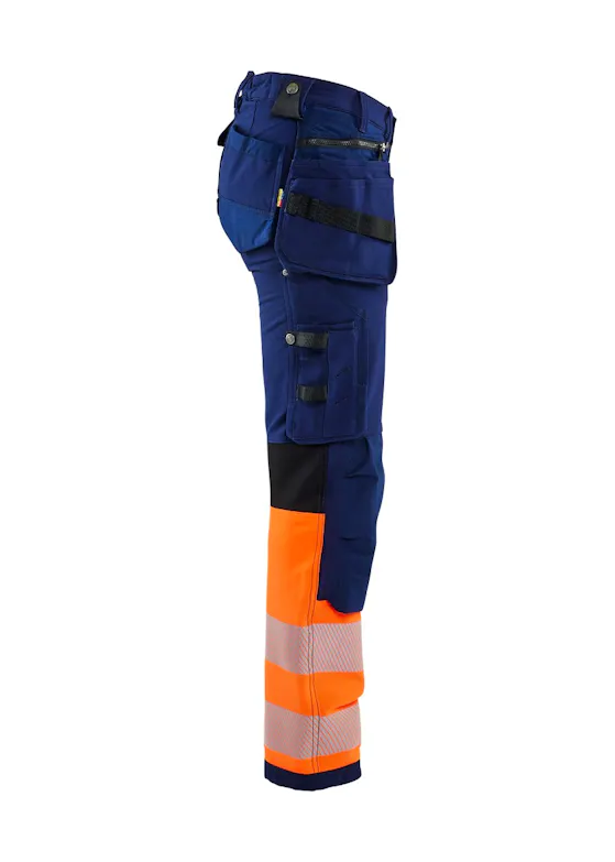 Blaklader Dames High Vis 4-weg Stretch Werkbroek 3.0