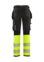 Blaklader Dames High Vis 4-weg Stretch Werkbroek 3.0 miniatuur
