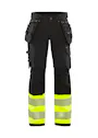 Blaklader Dames High Vis 4-weg Stretch Werkbroek 3.0 miniatuur