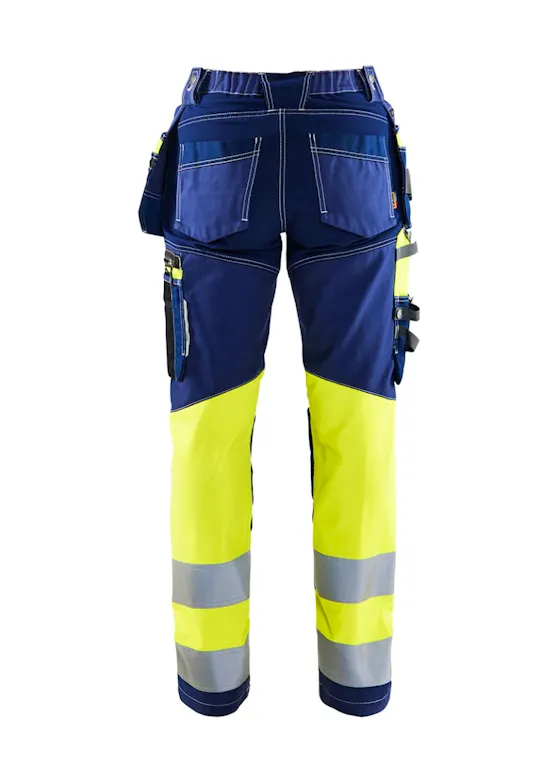Blaklader Dames High Vis Werkbroek met Stretch