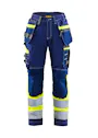 Blaklader Dames High Vis Werkbroek met Stretch miniatuur