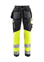 Blaklader Dames High Vis Werkbroek met Stretch miniatuur