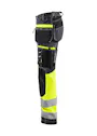 Blaklader Dames High Vis Werkbroek met Stretch miniatuur