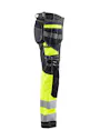 Blaklader Dames High Vis Werkbroek met Stretch miniatuur