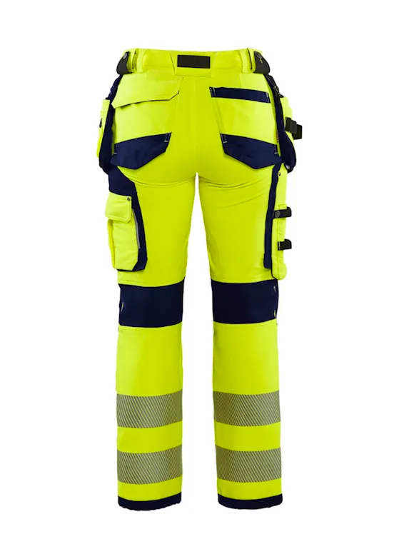 Blaklader Dames High Vis 4-Weg Stretch Werkbroek