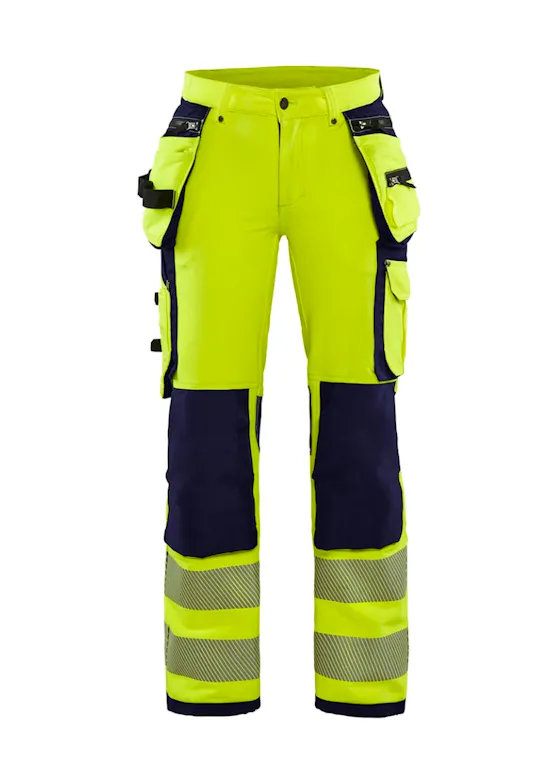 Blaklader Dames High Vis 4-Weg Stretch Werkbroek