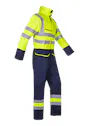 Sioen Carret 7253A2EF7 Signalistatie Winter Regenoveral Vlamwerend Waterdicht miniatuur