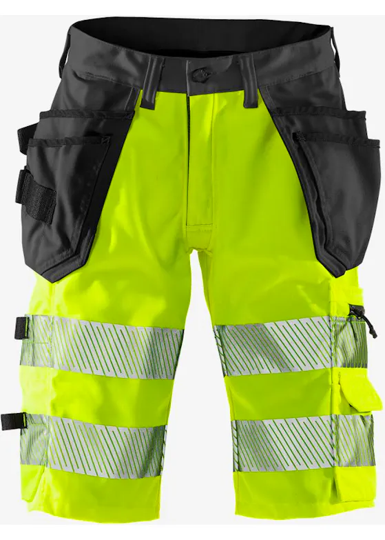 Fristads High Vis Korte Stretchbroek Klasse 1 2509 Plu