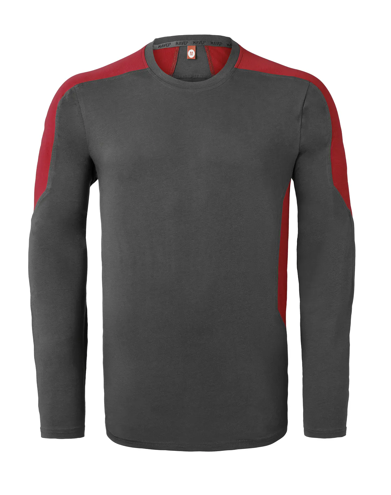 Charcoal/rood
