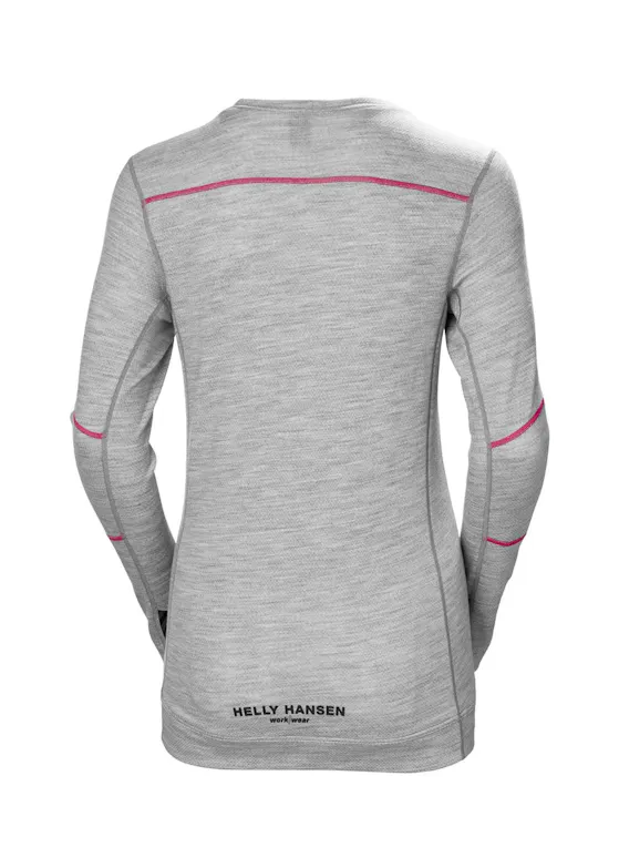 Helly Hansen HH Lifa Crewneck Merino Verwarmd Dames Base Layer
