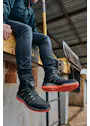 Elten Maddox BOA® Black-Red Mid ESD S3 miniatuur
