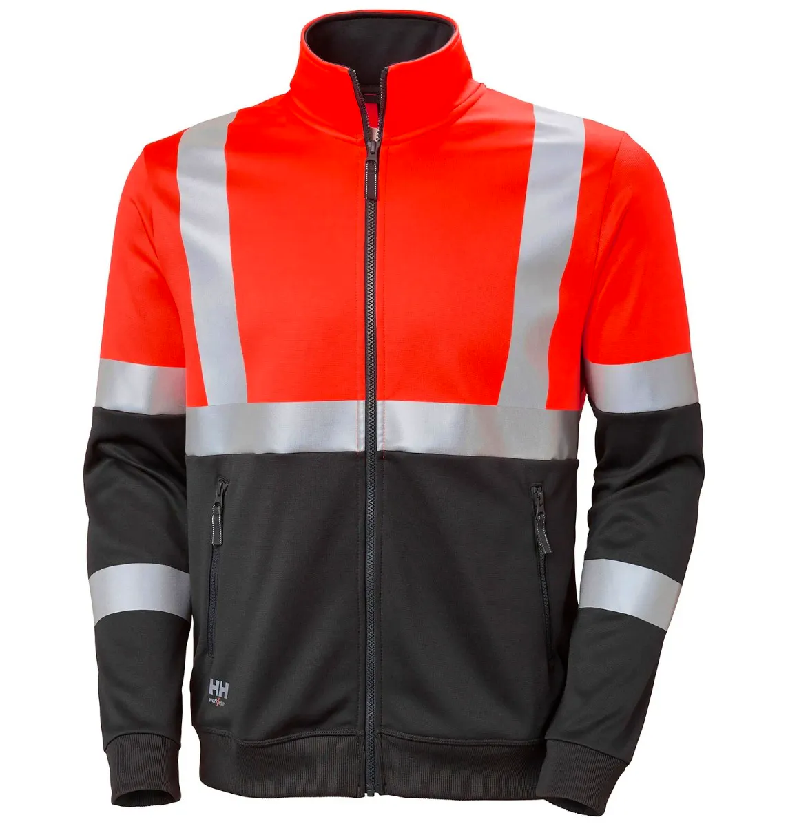 High Vis Rood/Zwart