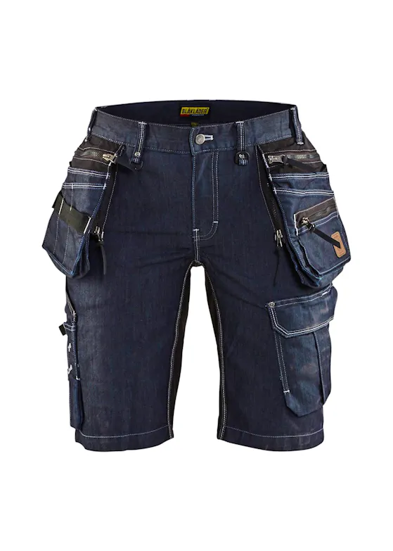 Blåkläder 7992 Dames Short Denim Stretch X1900