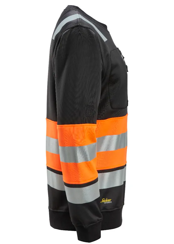 Snickers 8031 Sweatshirt High-Vis Klasse 1 Reflecterend