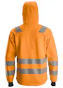Snickers Workwear AllroundWork 8039 Hoodie Rits KL2/KL3 Reflecterend High-Visibility miniatuur