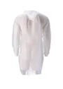 CMT Bezoekersjas Non Woven PP High Weight Rits (100 stuks) miniatuur